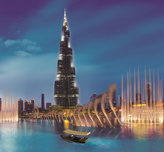 Flight to Dubai & Arrival