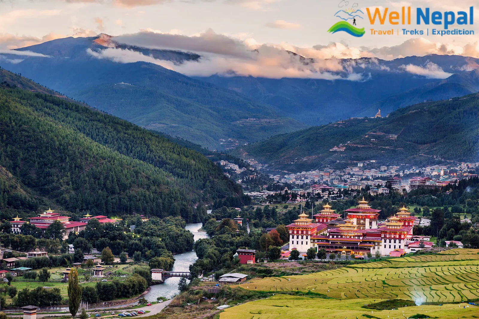  Thimphu (2,248 m) to Paro (2,200m) Full Day Sightseeing & Cultural Exploration