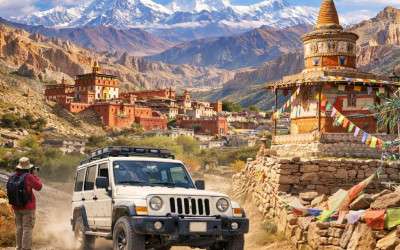 Upper Mustang Jeep Tour: Discover Lo Manthang and Ancient Villages
